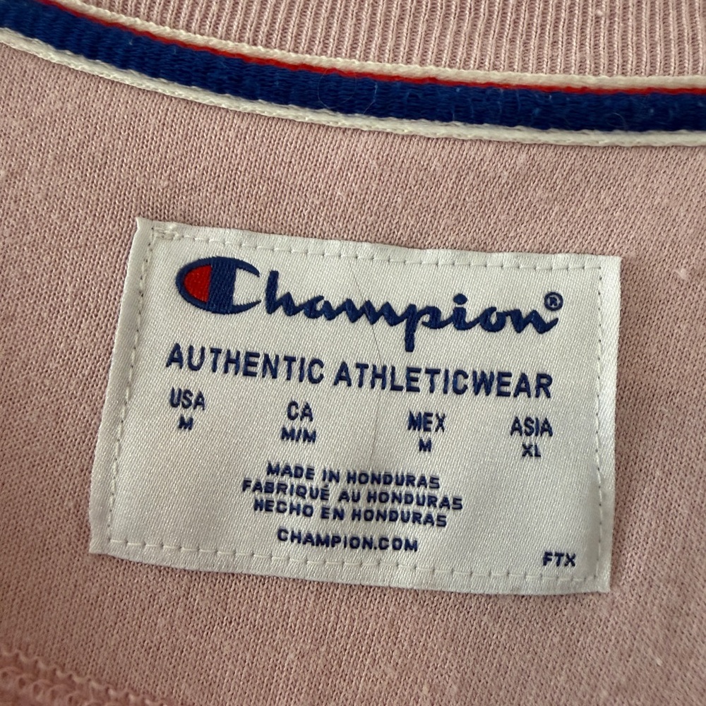 Champion Light Pink Crewneck Sweatshirt - Picture 2 of 2